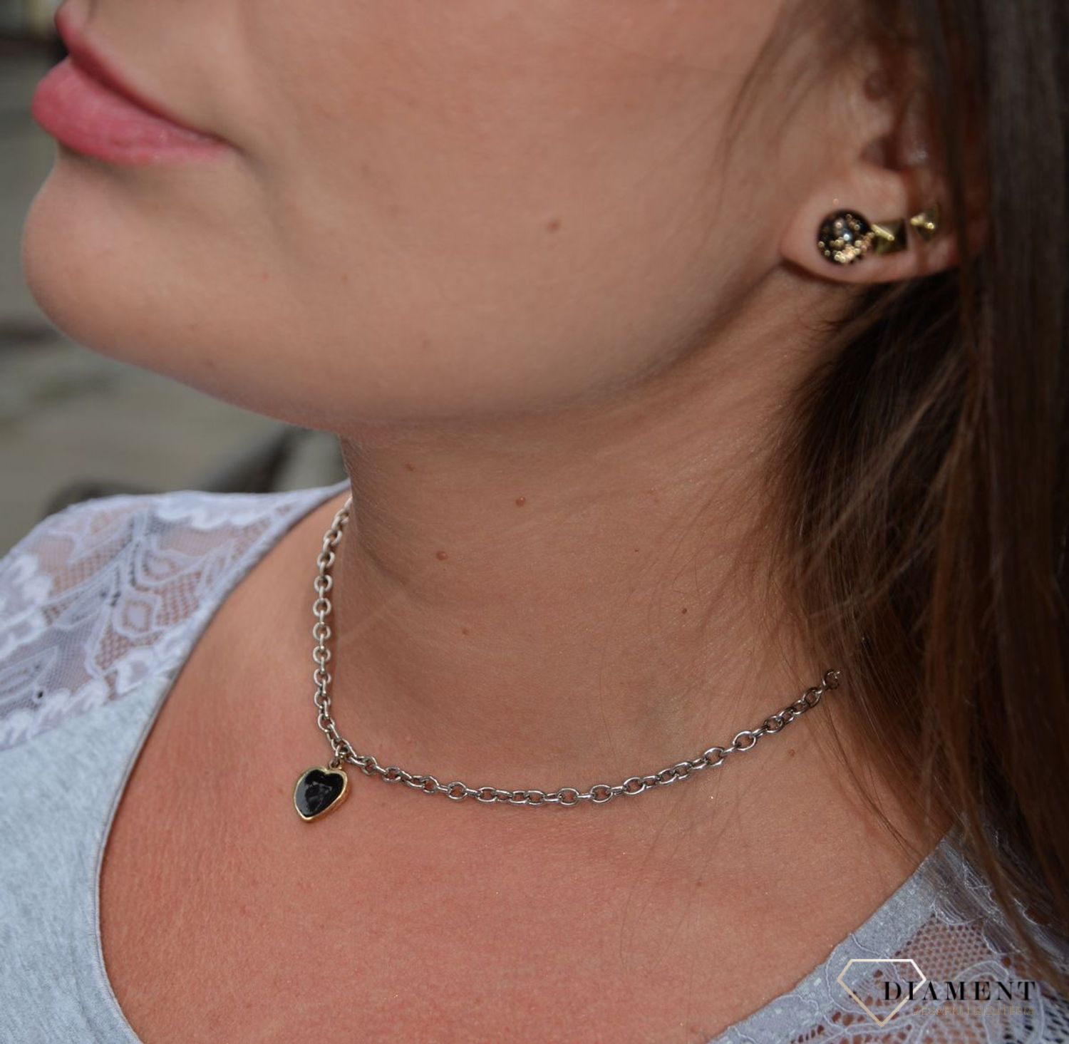 Kolczyki szkło weneckie ciemna kolorystyka Murano 24.jpg